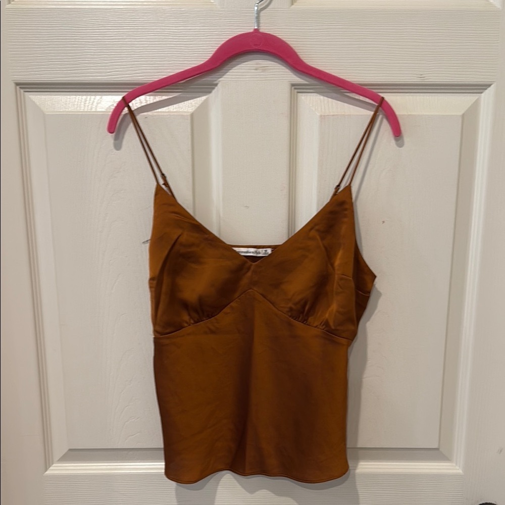 Abercrombie & Fitch satin cami, medium - Picture 2 of 7